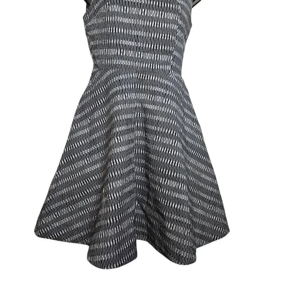 Kate Spade Saturday Black White Dress Slee…